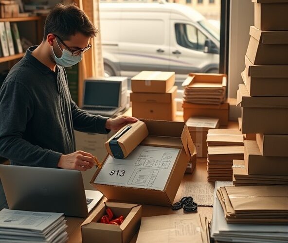 Jak obniżyć koszty wysyłki opakowań nietypowych w małym e-sklepie?