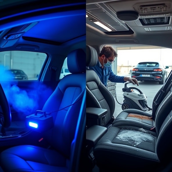 ozonowanie samochodu