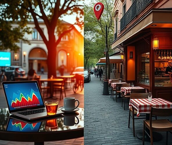 Google Ads czy SEO lokalne dla restauracji włoskiej na Saskiej Kępie?