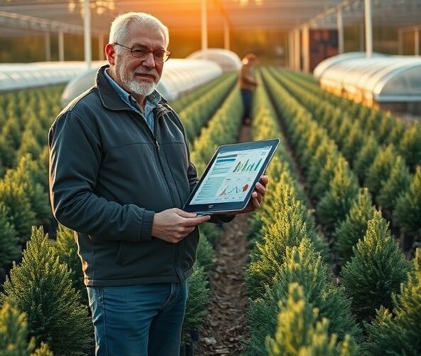 Jak właściciel szkółki iglaków przewidzi popyt i zmniejszy straty?