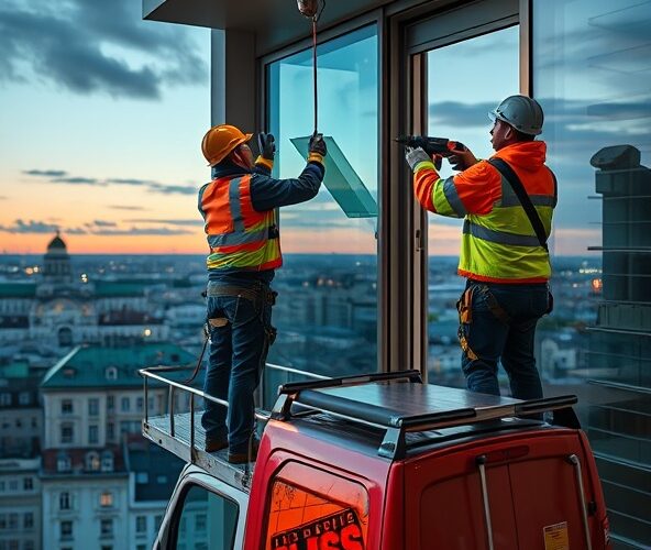 Jak wybrać szklarza w Warszawie do wymiany szyb balkonowych w 24h?