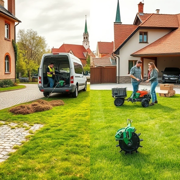 wertykulacja trawników grodzisk mazowiecki