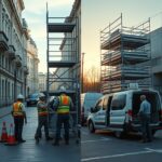 wynajem rusztowań przejezdnych warszawa