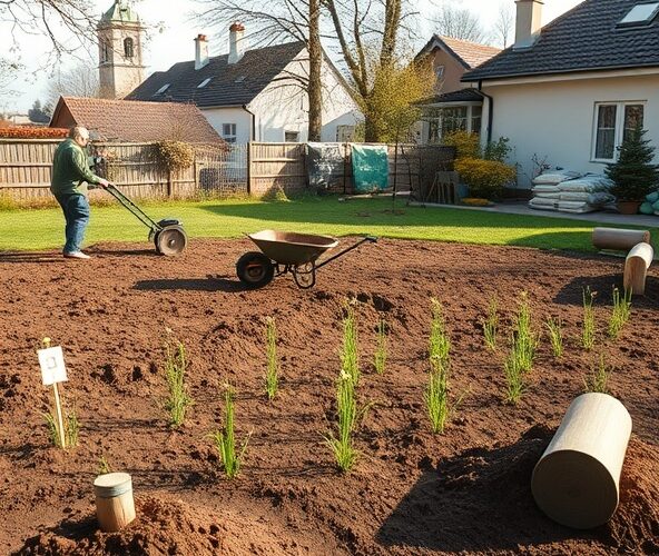 Jak przygotować glebę przed zakładaniem trawników w Brwinowie?
