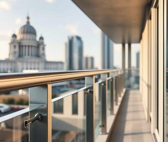 Jak dobrać balustradę ze stali nierdzewnej w Warszawie na balkon?