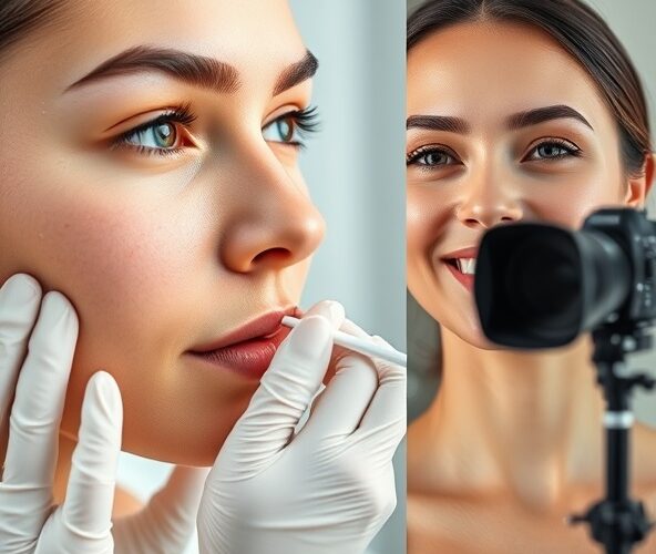 Czy biorepeel twarz zniweluje świeże blizny potrądzikowe 4 tygodnie przed sesją zdjęciową?