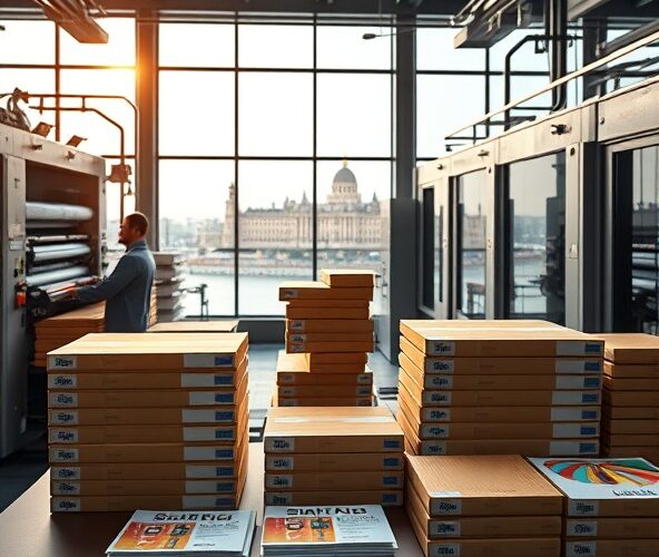 Offset czy cyfrowy druk opakowań w Warszawie opłaci się przy 500 szt.?