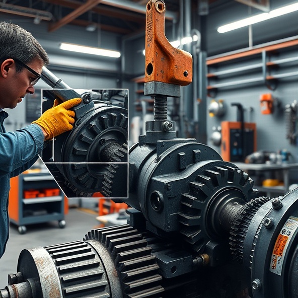 dźwignik na listwie zębatej ręczny