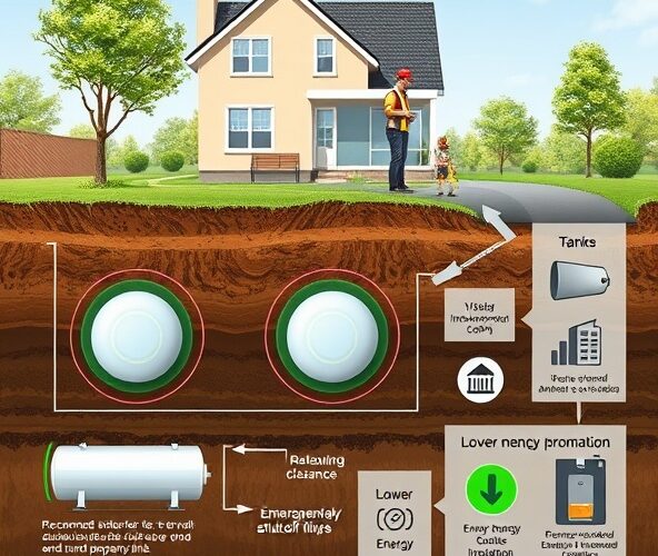 Jak wybrać pojemność i lokalizację podziemnego zbiornika na gaz przy domu, aby zapewnić bezpieczeństwo i niższe rachunki?
