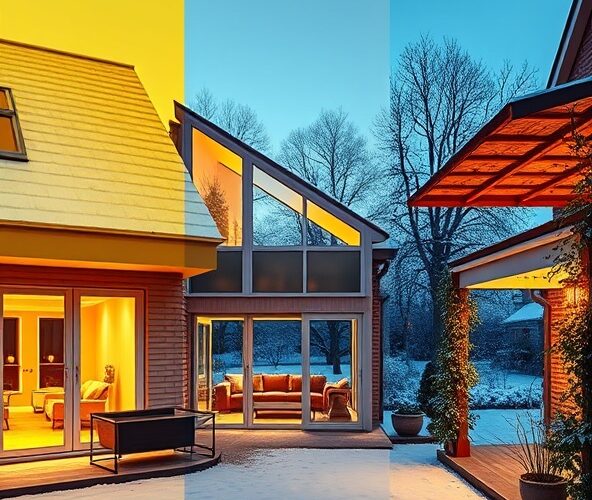Jakie zadaszenie tarasu w Sulejówku najlepiej obniży koszty ogrzewania salonu?
