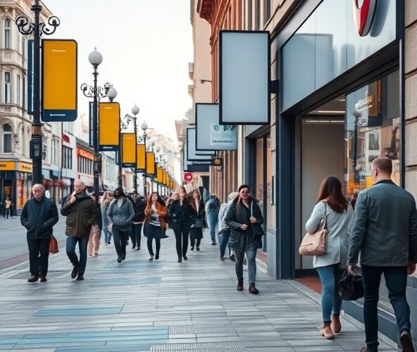 Jak zmierzyć efektywność banerów w Łodzi dla sklepu stacjonarnego?