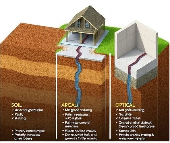 Jaki beton klasy B20 B25 B30 wybrać na ławy fundamentowe domu na gruncie gliniastym, aby uniknąć pęknięć i zawilgocenia?