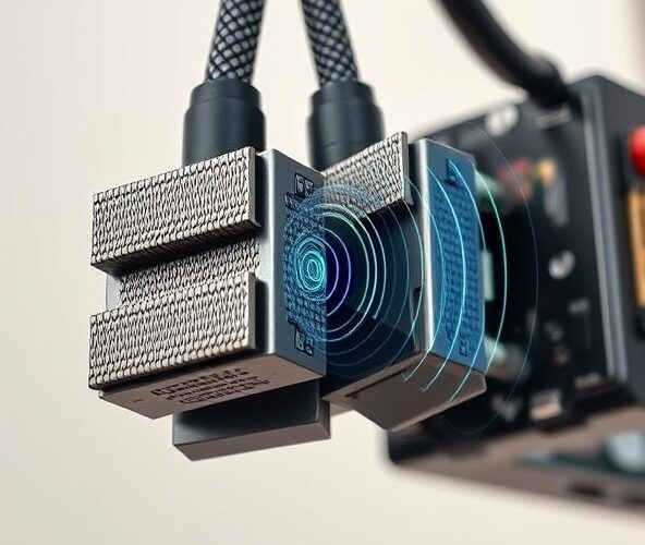 Ferrytowe płytki magnetyczne na kablach sterujących bramy garażowej — mniejsze zakłócenia?