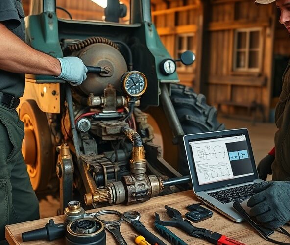 Czy opłaca się samodzielnie naprawiać hydraulikę siłową w ciągniku?