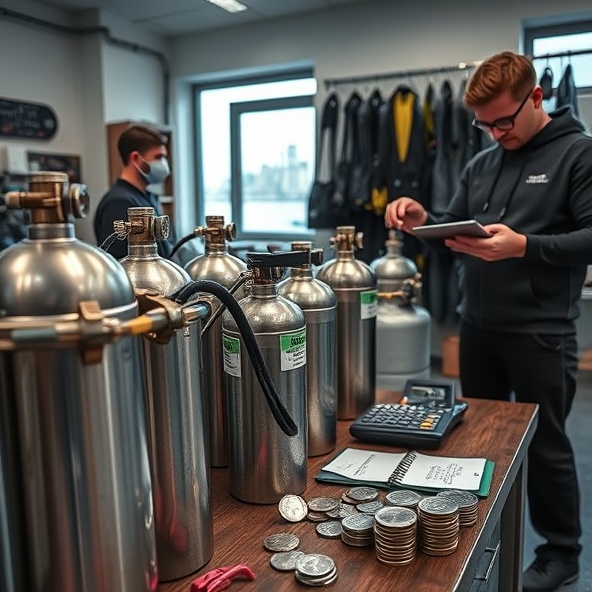 legalizacja butli nurkowych