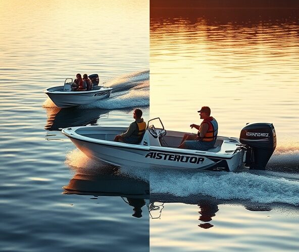 Czy power trym silnika zaburtowego pomoże szybciej wejść w ślizg i łatwiej manewrować małą łodzią z pasażerami?