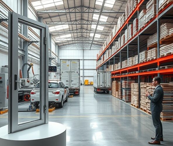 Jak wybrać producenta drzwi aluminiowych, by skrócić czas dostawy?