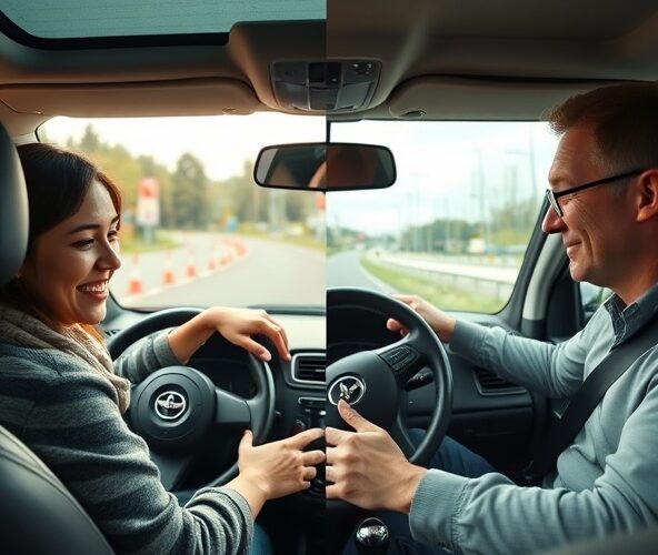 Jak kurs prawa jazdy na automacie wpływa na zdawalność egzaminu praktycznego za pierwszym razem?