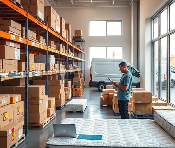 Jak ustalić optymalny zapas materacy do spania w małym e‑sklepie?