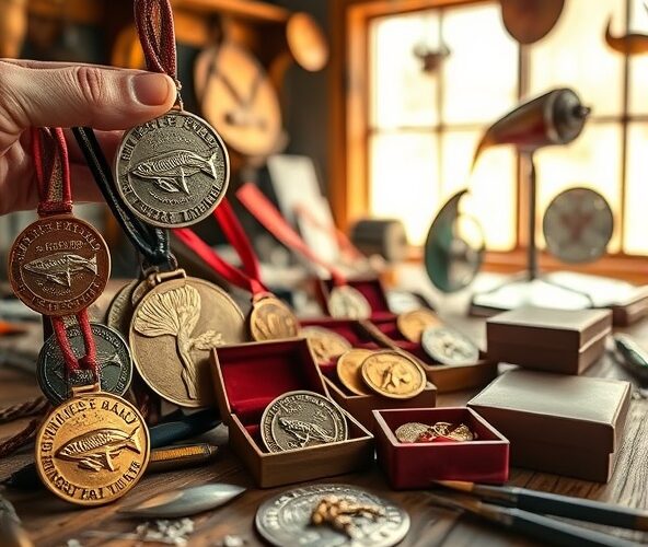 Gdzie zamówić personalizowane medale wędkarskie z grawerem?