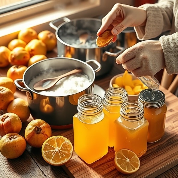 naturalny syrop z pigwowca