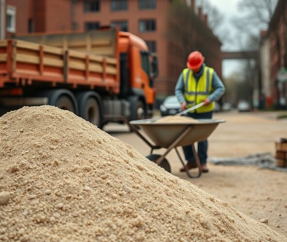 Gdzie w Łódzkiem kupić piasek 0–2 mm do wylewki z dostawą?