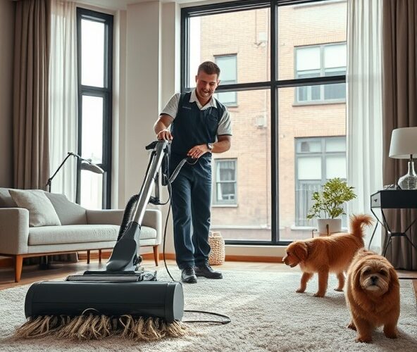 Jak wybrać firmę prania dywanów w Łodzi skutecznie usuwającą sierść?