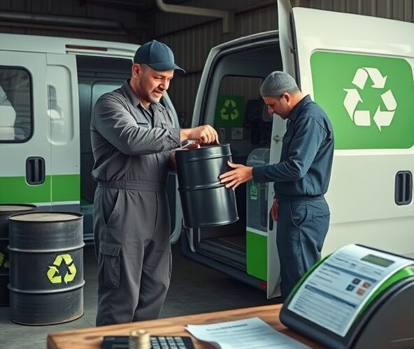 Czy skup oleju silnikowego z odbiorem obniży koszty JDG?