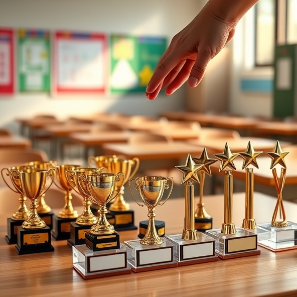 statuetki na zakończenie roku szkolnego