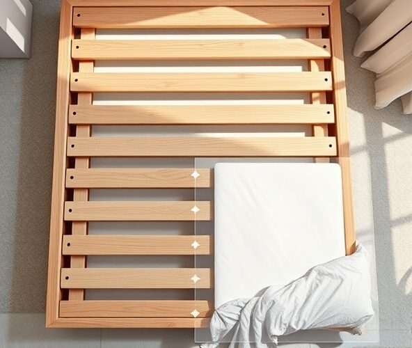 Jaki rozstaw listew powinien mieć stelaż bukowy 140×200?