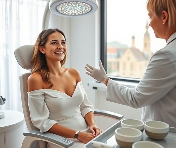 Jak dobrać zabiegi na dekolt w Rybniku na 3 miesiące przed ślubem, żeby bezpiecznie rozjaśnić przebarwienia i ujędrnić skórę?